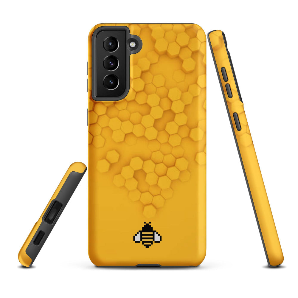 Honeycomb Tough Case for Samsung Galaxy S21 Plus - Matte Finish - https://ascensionemporium.net